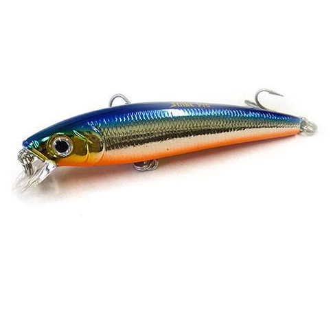 Arc Minnow 75 voblerio nėrimo gylio demonstracija