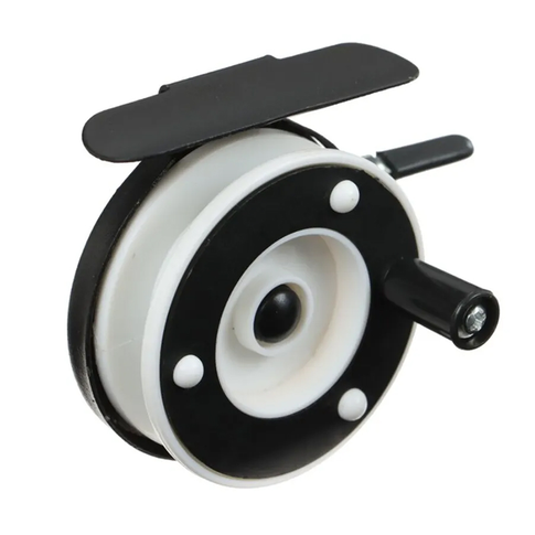Premium ice reel for ice fishing with smooth drag system and cold-resistant design