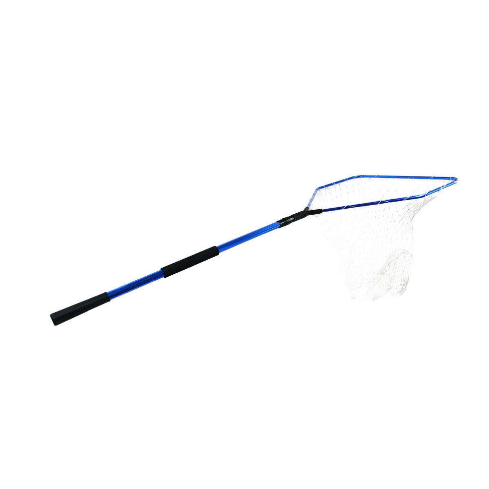 Graibštas K14 teleskopinis su 55x65cm galva žvejybai