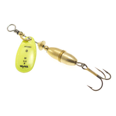 Wirek Spinner Round Heavy 8gr spinning lure front view