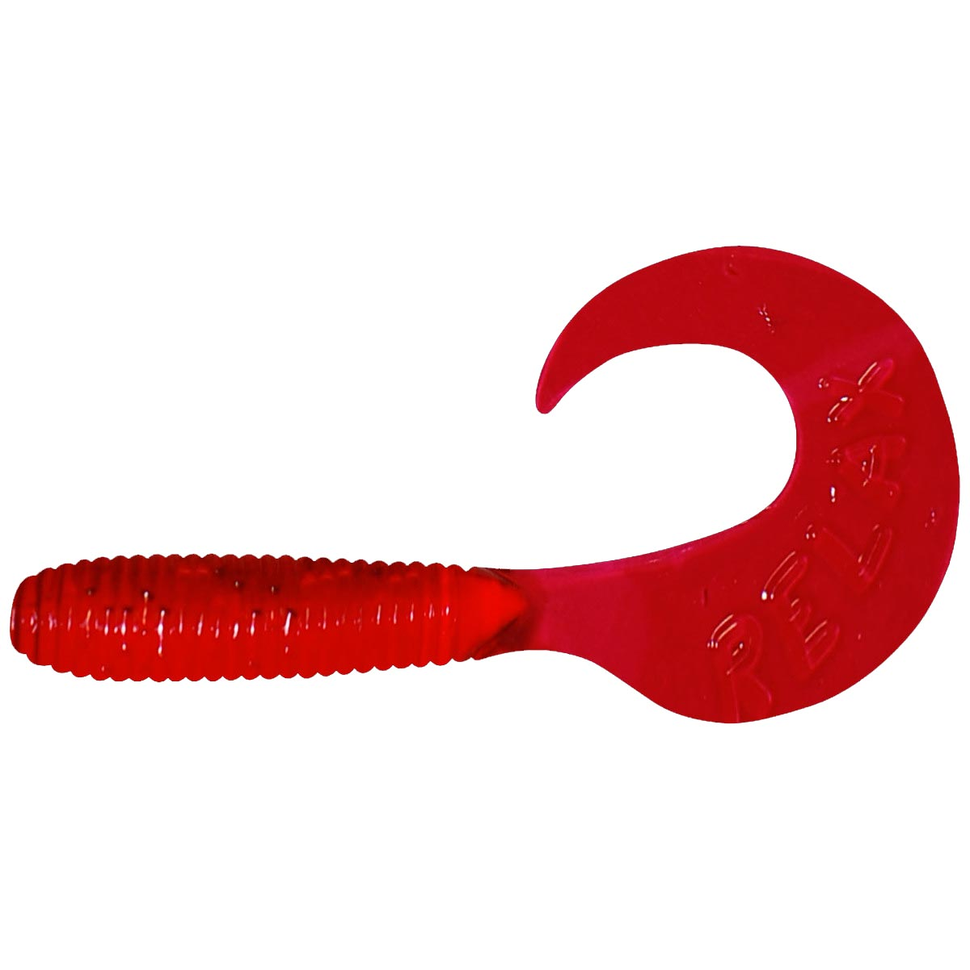 Relax Twister VR3 7cm soft bait in action underwater