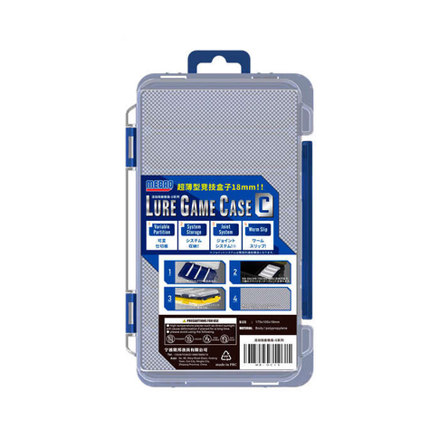 Mebao Lure Game Case C žvejybos reikmenų dėžutė su matmenimis 175x105x18mm