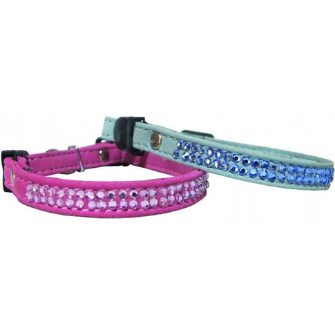 PET EXPERT adjustable decorative dog collar with metal buckle for training and walking