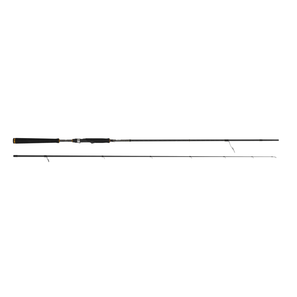 Cinnetic Raycast XBR Dart spiningas su Fuji K Alconite žiedais