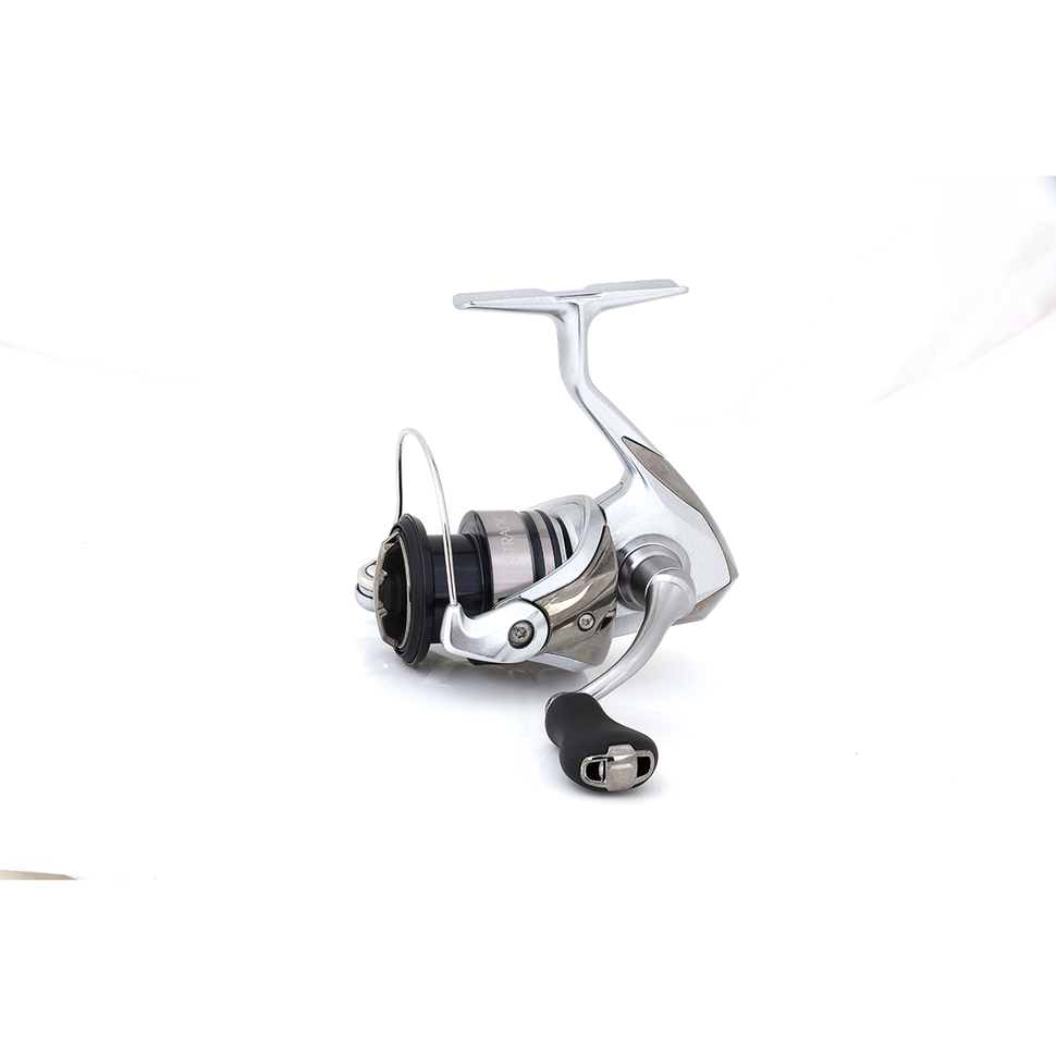 Shimano Stradic FL spinning reel front view showing MicroModule II system