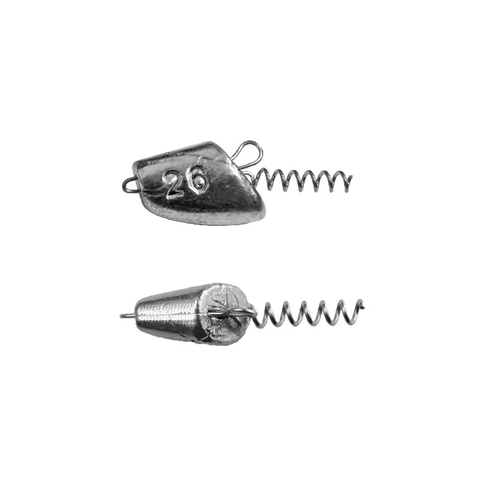 Švinas su spyruokle Fish Head Screw-In