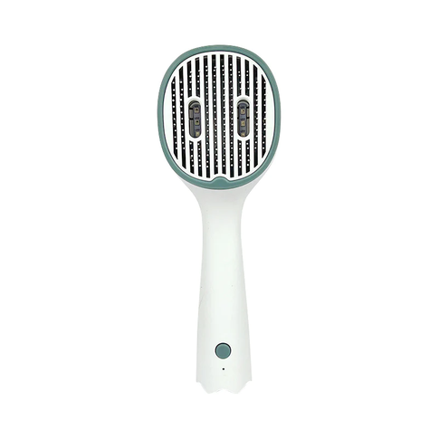 UV sterilization pet comb brush with one-click cleaning for dogs and cats