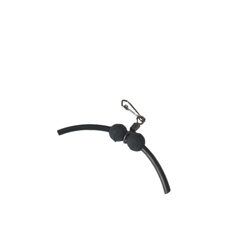 Suktukas FH Curved mini boom su guminiais karoliukais, 3 vnt. pakuotėje - patikimas žūklės priedas