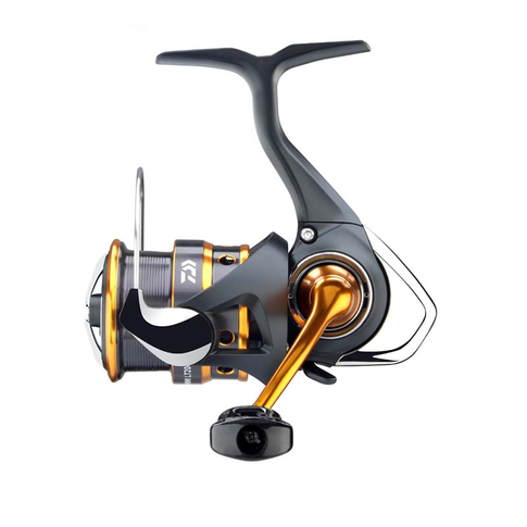 Daiwa Iprimi LT spininginė ritė su ZAION V korpusu ir aliuminine rankenėle Ultra Light žvejybai