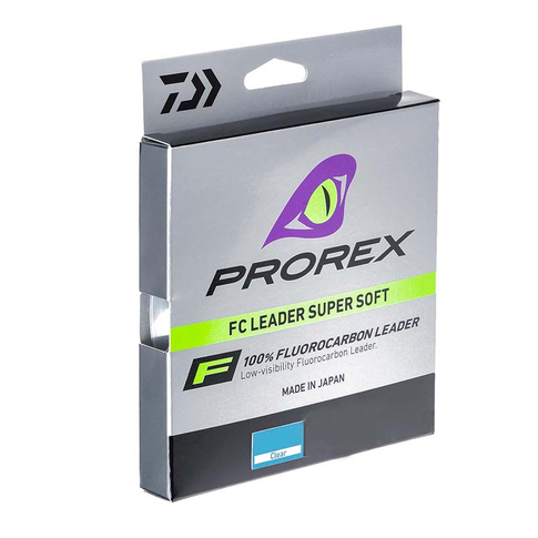 Daiwa Prorex fluorokarboninis lyderis skirtingų diametrų ritėse žvejybai ežeruose ir jūroje