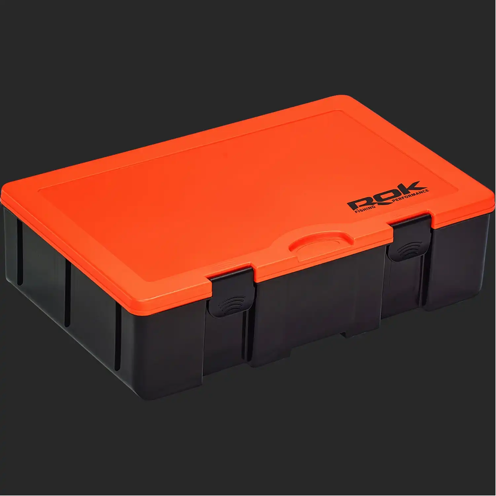 ROK BOX XL įrankių dėžutė su perdeliojamomis pertvaromis 35x22x9cm