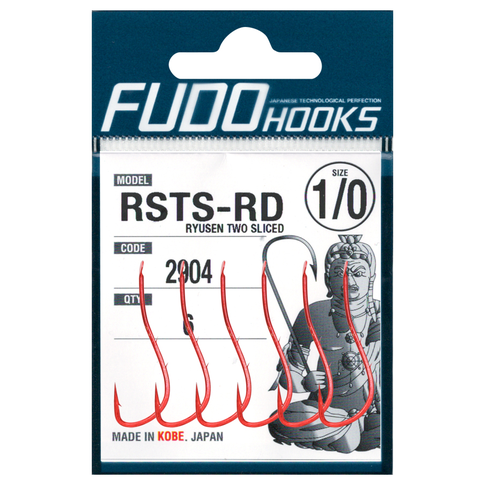 Ryusen Two Sliced Fudo kabliukas su dvigubu pjūviu žvejybai