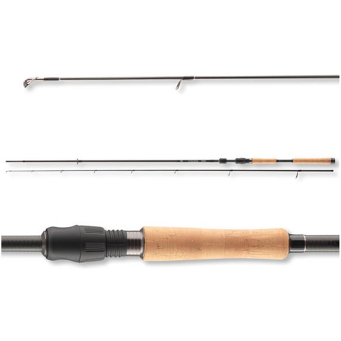 CALDIA JIGGERSPIN spinning rod with HMC+ carbon fiber blank and Seaguide Zirconia guides for precise bottom fishing