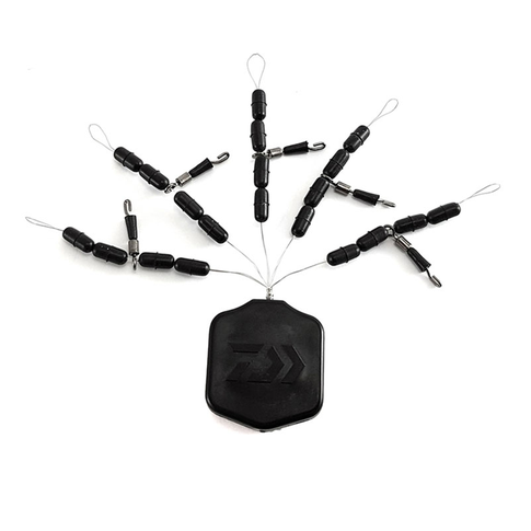 Daiwa NZON Heli Feeder Rig sistemėlė su greito keitimo suktuku ir feeder stopais žvejybai