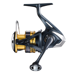 Shimano Sahara FJ spinning reel with HAGANE Gear technology side view