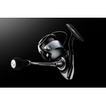 Daiwa LEXA LT ritės šoninė perspektyva su techninėmis detalėmis