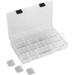 SF370 Tackle Box fishing storage container with compartments, 35.5x23x5cm dimensions