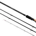 Shimano Aero X7 Distance Feeder rod showing full length and transport sections