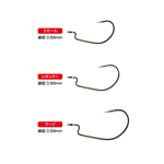 Ofsetiniai kabliukai Varivas INCH Hook