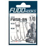 Офсетный крючок Fudo Worm SSB для силиконовых приманок