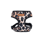 Amiplay Scout Safari dog harness in predatory style pattern, weather-resistant design for small and medium breeds