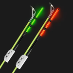 LED bite indicator for the rod tip
