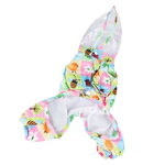 Breathable mesh lining dog cat raincoat for rainy day protection