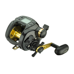 Daiwa TANACOM 500 elektrinė multiplikatorinė ritė su elektroniniu skaitliuku ir aliuminio korpusu