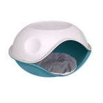 Plastikinis šuns guolis Duck Pillow su dangčiu ir minkšta pagalve