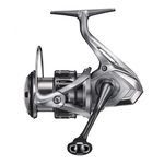 Shimano Nasci FC spinning reel front view showing HAGANE gear system