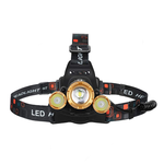 Charging LED head lamp with UV