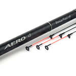 Shimano Aero X7 Distance Feeder rod tip detail with multiple guide configuration