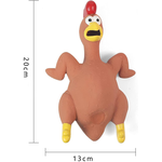 Eco-friendly non-toxic pet toy chicken