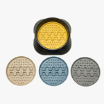 Anti-gulping Lollipop Mini mat with freezable surface for pets