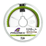Prorex Hybrid metalinis pavadėlis rudos spalvos su kamufliažine danga žvejybai
