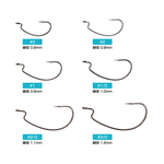 Ofsetiniai kabliukai Varivas Offset Master Power Bait Finesse