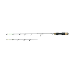 Winter fishing rod with multiple interchangeable tips for ice fishing
