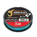 Pintas valas Daiwa J-Braid Expedition X8 Multi Color