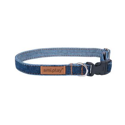 Adjustable collar Amiplay Denim