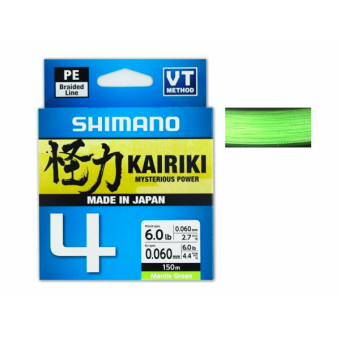 Pintas valas Shimano Kairiki 4  150m Mantis Green